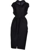 Rick Owens 3/4 Length Dress - Lyst