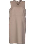 Les Copains Kneelength Dress - Lyst