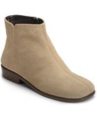 Aerosoles Duble Trouble Suede Booties - Lyst