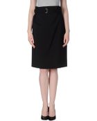Jil Sander Knee Length Skirt - Lyst