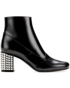 Saint Laurent Babies Leather Ankle Boots - Lyst