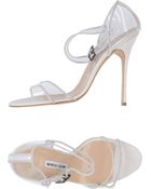 Manolo Blahnik Highheeled Sandals - Lyst