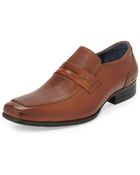 Kenneth Cole Later Date Perforated Leather Loafer - Lyst