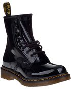 Dr. Martens 1460 Lace-Up Boot Black Patent - Lyst
