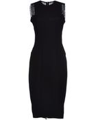 Victoria Beckham Kneelength Dress - Lyst