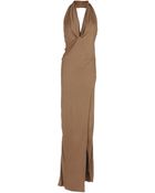 Patrizia Pepe Sera Long Dress - Lyst