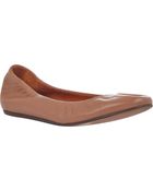 Lanvin Ballet Flats - Lyst