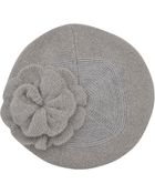 Sonia Rykiel Fleur Wool And Mohair Beret - Lyst