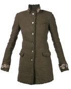 Le Cuir Perdu Embellished Coat - Lyst