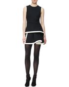 McQ by Alexander McQueen Roundneck Peplum Dress - Lyst