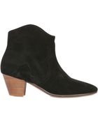 Isabel Marant Etoile 50Mm Dicker Suede Ankle Boots - Lyst