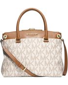 Michael Kors Michael Aubrey Medium Satchel - Lyst