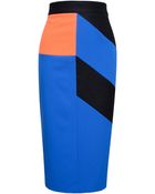 Roksanda Stretch Wool Pencil Skirt - Lyst