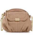 Foley + Corinna Tumbled Leather Crossbody Bag - Lyst