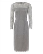 Jaeger All Over Lace Dress - Lyst