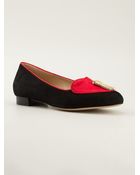 Charlotte Olympia Tease Me Slippers - Lyst