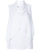 Yigal Azrouel Draped Tank Top - Lyst