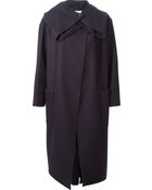 Societe Anonyme Cape Style Coat - Lyst