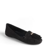 BCBGeneration Leonna Suede Tassel Loafers - Lyst