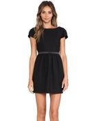 Elizabeth And James Waldorf Dress - Lyst