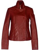 Gianfranco Ferré Leather Outerwear - Lyst