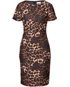 Steffen Schraut Animal Print Dress - Lyst