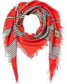 Etro Wool-Silk Scarf - Lyst