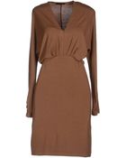 Pinko Kneelength Dress - Lyst