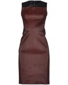 Narciso Rodriguez Kneelength Dress - Lyst