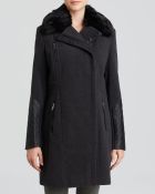 Marc New York Paula Mixed-Media Trench Coat - Lyst