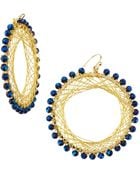 Nakamol Beaded Spiral-Wire Earrings - Lyst