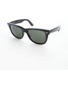 Ray-Ban Black Acrylic Original Wayfarer Sunglasses - Lyst