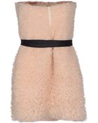 Elisabetta Franchi Gold Short Dress - Lyst