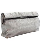 Marie Turnor Leather Lunch Bag Clutch - Lyst