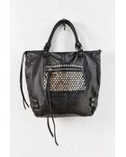 Pins And Needles Hexagon Stud Tote Bag - Lyst