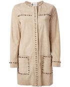 Lanvin Studded Coat - Lyst