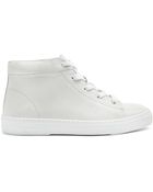 A.P.C. High-Top White Sneakers - Lyst