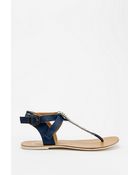 Urban Outfitters Ecote Embellished Thong Sandal - Lyst