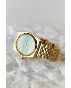 Nixon Time Teller Green Sunray Watch - Lyst