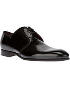 Dolce & Gabbana Patent Lace Up Shoe - Lyst