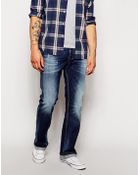 Diesel Jeans Zatiny Bootcut 833W Dark Blasted Wash - Lyst