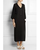 Totême Belize Knitted Jersey Midi Dress - Lyst