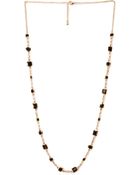 Forever 21 Charmed Faux Gemstone Necklace - Lyst