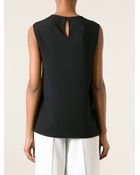 Calvin Klein Sleeveless Top - Lyst