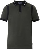 Dan Ward Bicolour Cotton Polo Shirt - Lyst