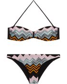 Missoni Bandeau Bikini - Lyst