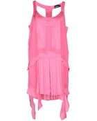 Just Cavalli Short Dress - Lyst
