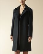 Jaeger Wool-Blend Short Belted Coat - Lyst
