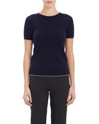 The Row Short-Sleeve Brooke Sweater - Lyst