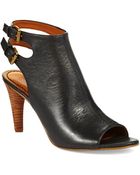Nine West Miraculous Peep Toe Boots - Lyst